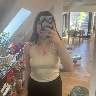 Débardeur doré à paillettes Zara