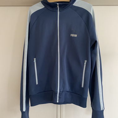 Giacca da allenamento Puma blu taglia L