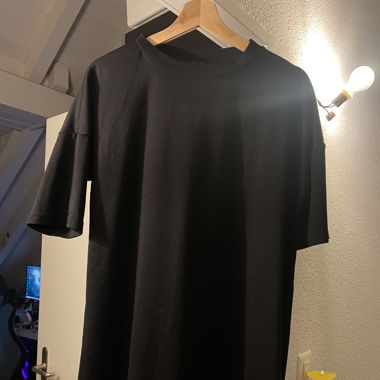 Black Long Tshirt Dress