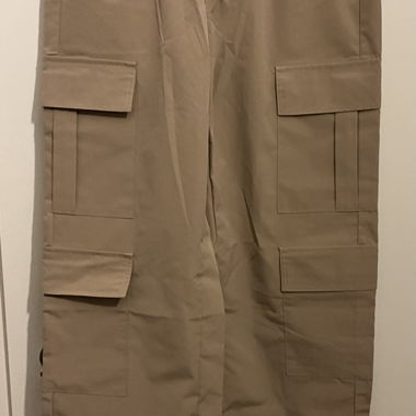 Pantaloni cargo beige