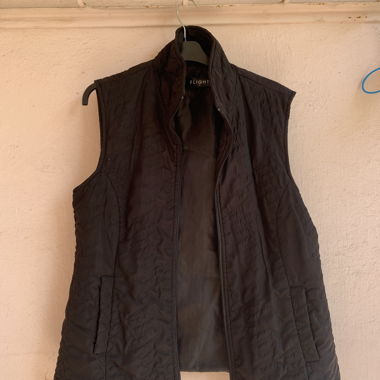 Gilet trapuntato nero FLIGHT