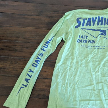 Green ' stay high' shirt