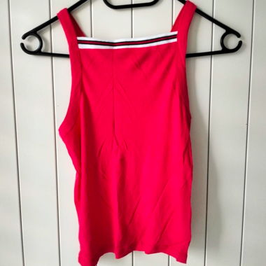 Crop top rouge 