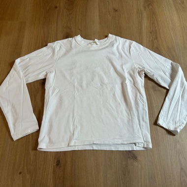 T-shirt a maniche lunghe bianca