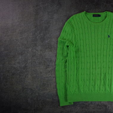 Polo Ralph Lauren Cable Knit Sweater (L)