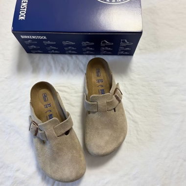 Sabots Birkenstock beige taille 37
