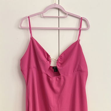 Vestito midaxi fucsia Boohoo EU 50