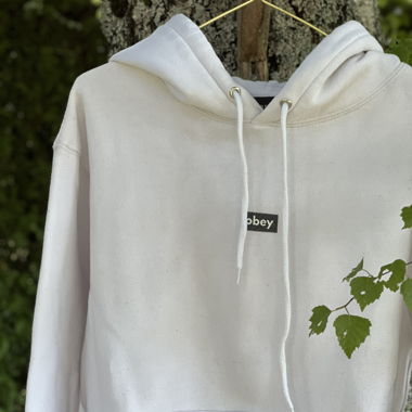 White Hoodie - Obey