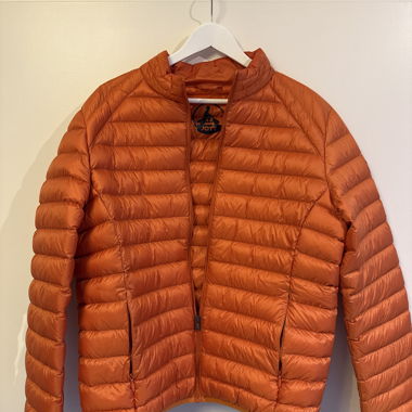 Giacca Puffer arancione