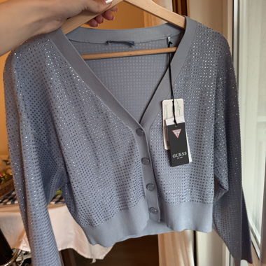 Cardigan GUESS à paillettes, neuf (avec étiquettes)