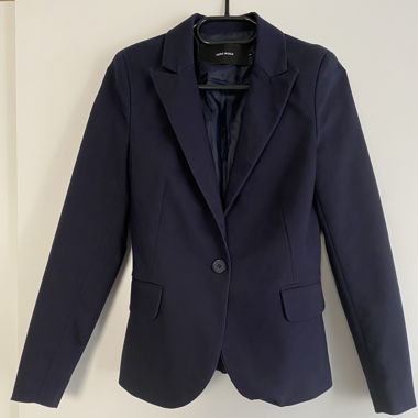 Marineblauer Blazer