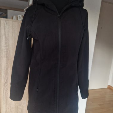 Veste de pluie noire Mondetta, taille M