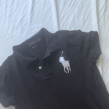 Polo Shirt schwarz