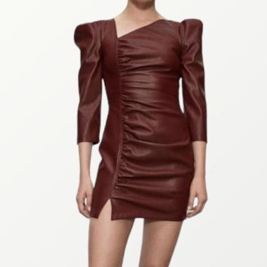 Zara Leather Dress