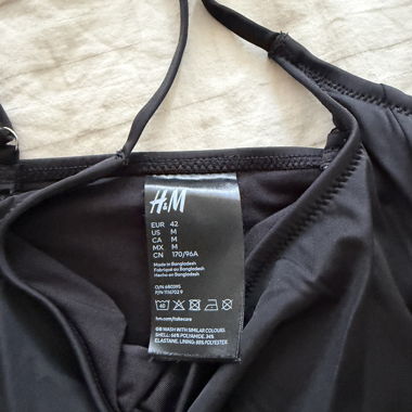 H&M black swimsuit