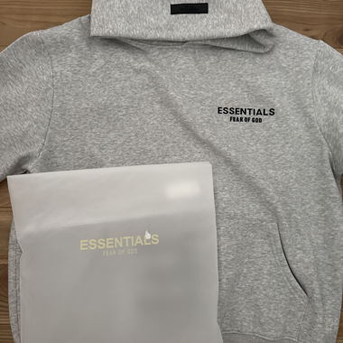 Felpa ESSENTIALS FOG grigia
