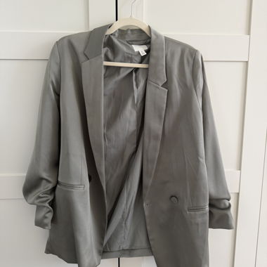Grau Blazer