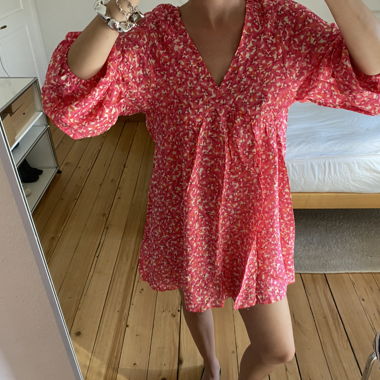 never worn floral neon dress