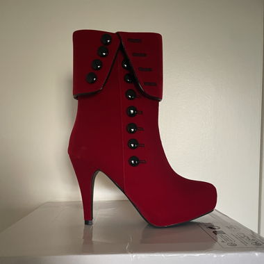 Bottine rouge