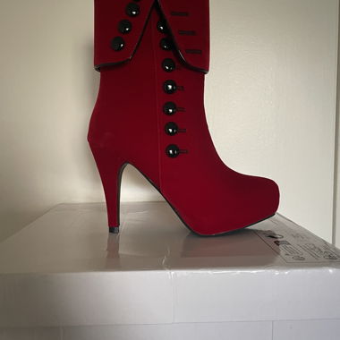 Bottine rouge