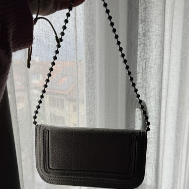 Sac gris soirée 