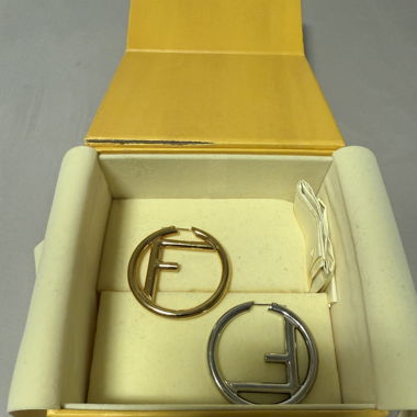 Fendi Ohrringe Bicolor