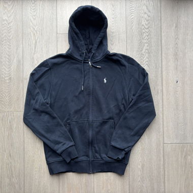 Navy blue Polo Ralph Lauren zip up hoodie