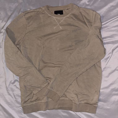 Beiger Sweatshirt Pullover