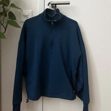 Quarter-Zip Sweatshirt Womens Gr. M