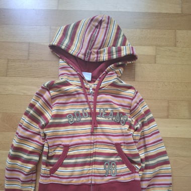 Gestreifte Jacke
