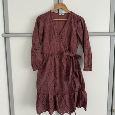 ONLY - Pigalle - Abito a portafoglio Anglaise XS