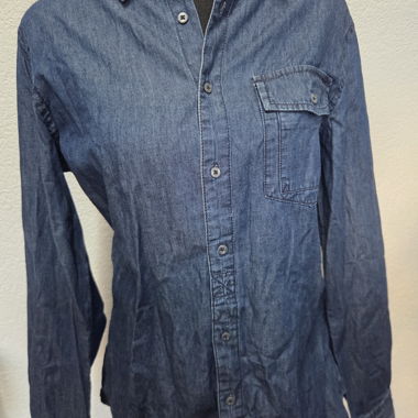 Camicia blu medio