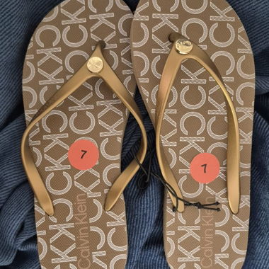 Tongs Calvin Klein