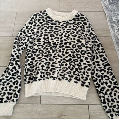 Pull en maille JDY motif léopard taille S