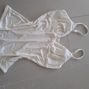 Weisses spizien träger shirt