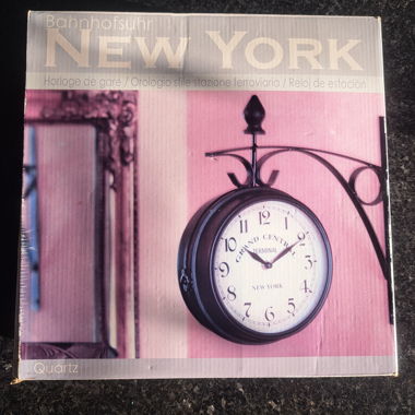 Vintage watch, station clock, wall clock