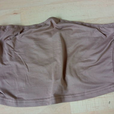 Brown Bandeau Top