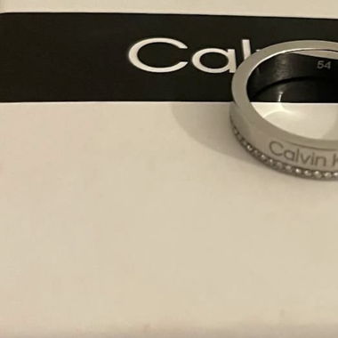 Calvin Klein Ring Silber Grösse 54