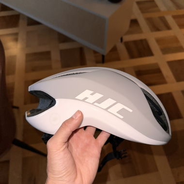 HJC White Bicycle Helmet