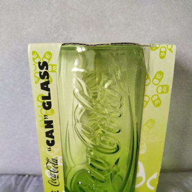 2008 McDonald's Coca Cola The "Can" Glas Dose Gelb
