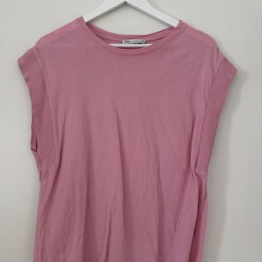 Rosa T-Shirt von ZARA