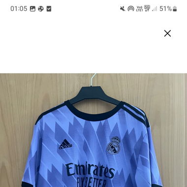 Real Madrid Jersey in Size L