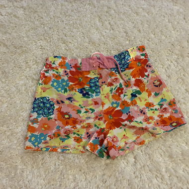 Pantaloncini floreali multicolore