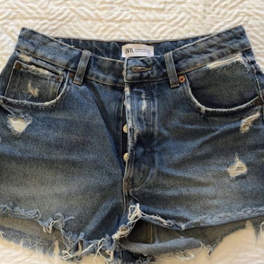 Zara denim shorts