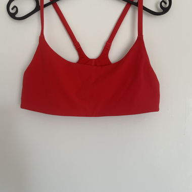 Reggiseno sportivo rosso Lululemon