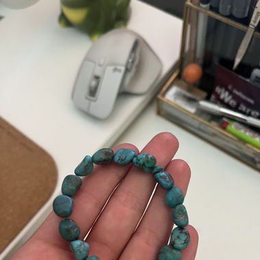 Bracelet Rashleighit (ou Turquoise de Fer)