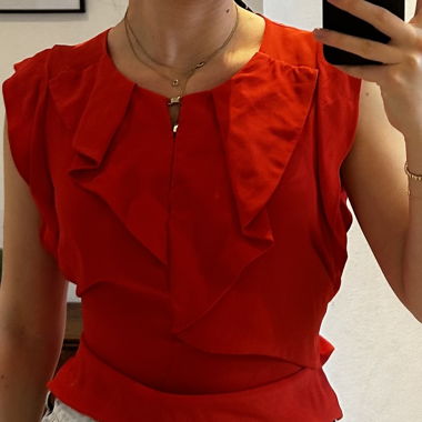 ATOS LOMBARDINI bluse rot