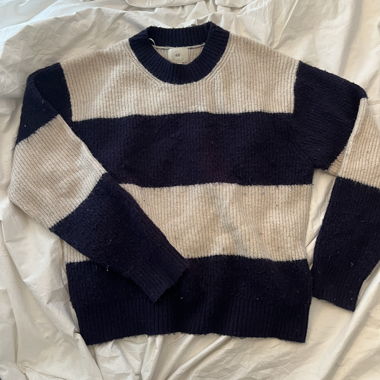 Maglione lavorato a maglia a righe H&M