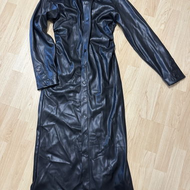 Cappotto in pelle / Vestito