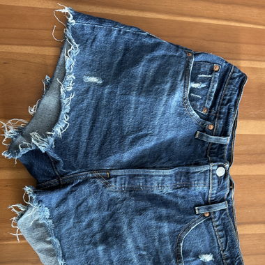 High Waisted Jeans Shorts